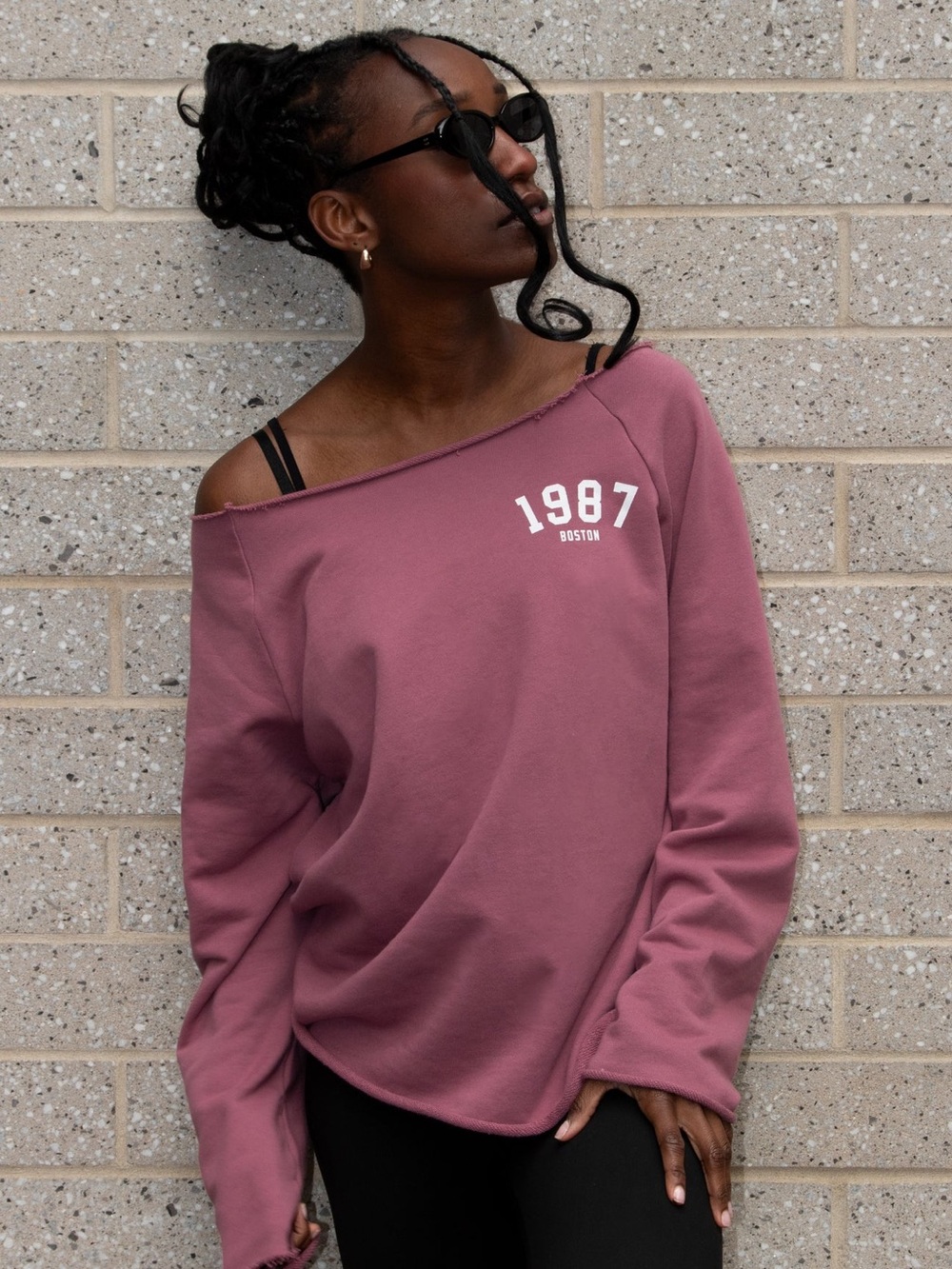 NWT 1987 Cold Shoulder Crew